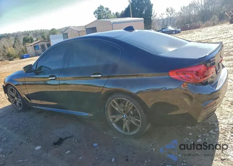 2018 BMW M550Xi из США, поврежденный, VIN WBAJB9C55JB286862